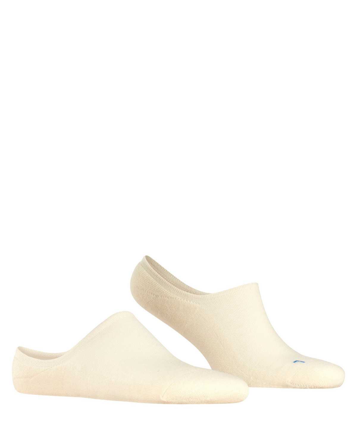 Falke Keep Warm Invisibles Miesten No Show Socks Valkoinen | 43706GKCH