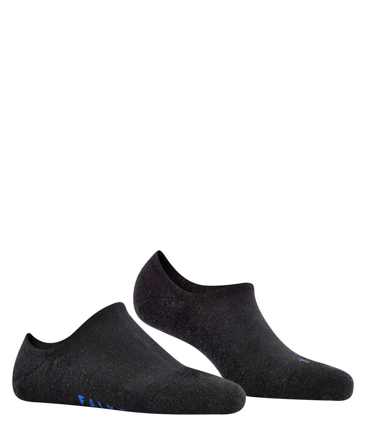 Falke Keep Warm Invisibles Naisten No Show Socks Mustat | 83165IHVK