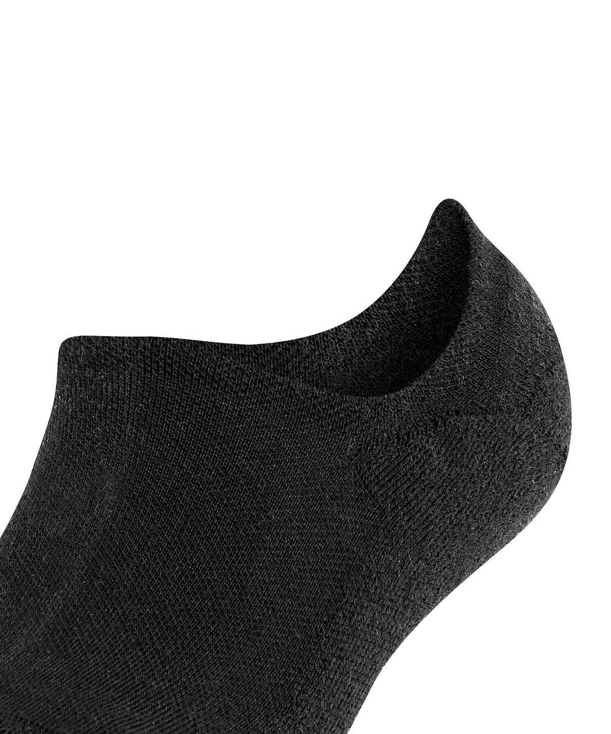 Falke Keep Warm Invisibles Naisten No Show Socks Mustat | 83165IHVK