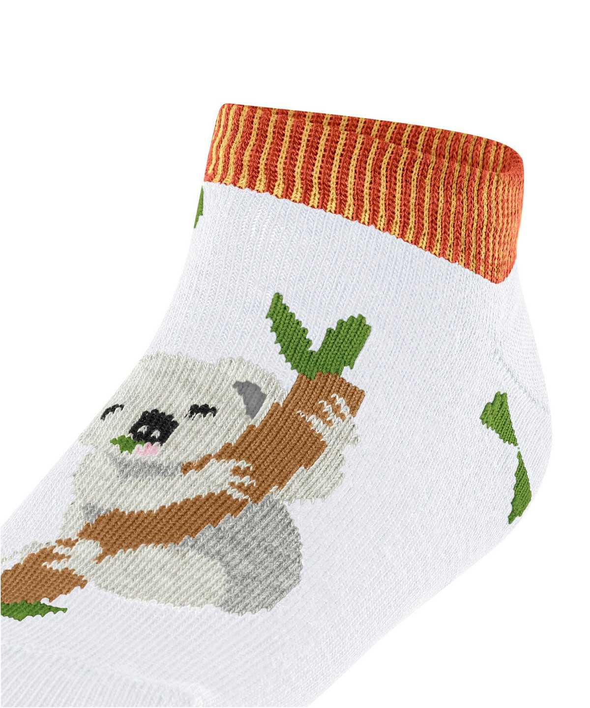 Falke Koala Friends Sneaker socks Lasten Sukat Valkoinen | 64819PVLX