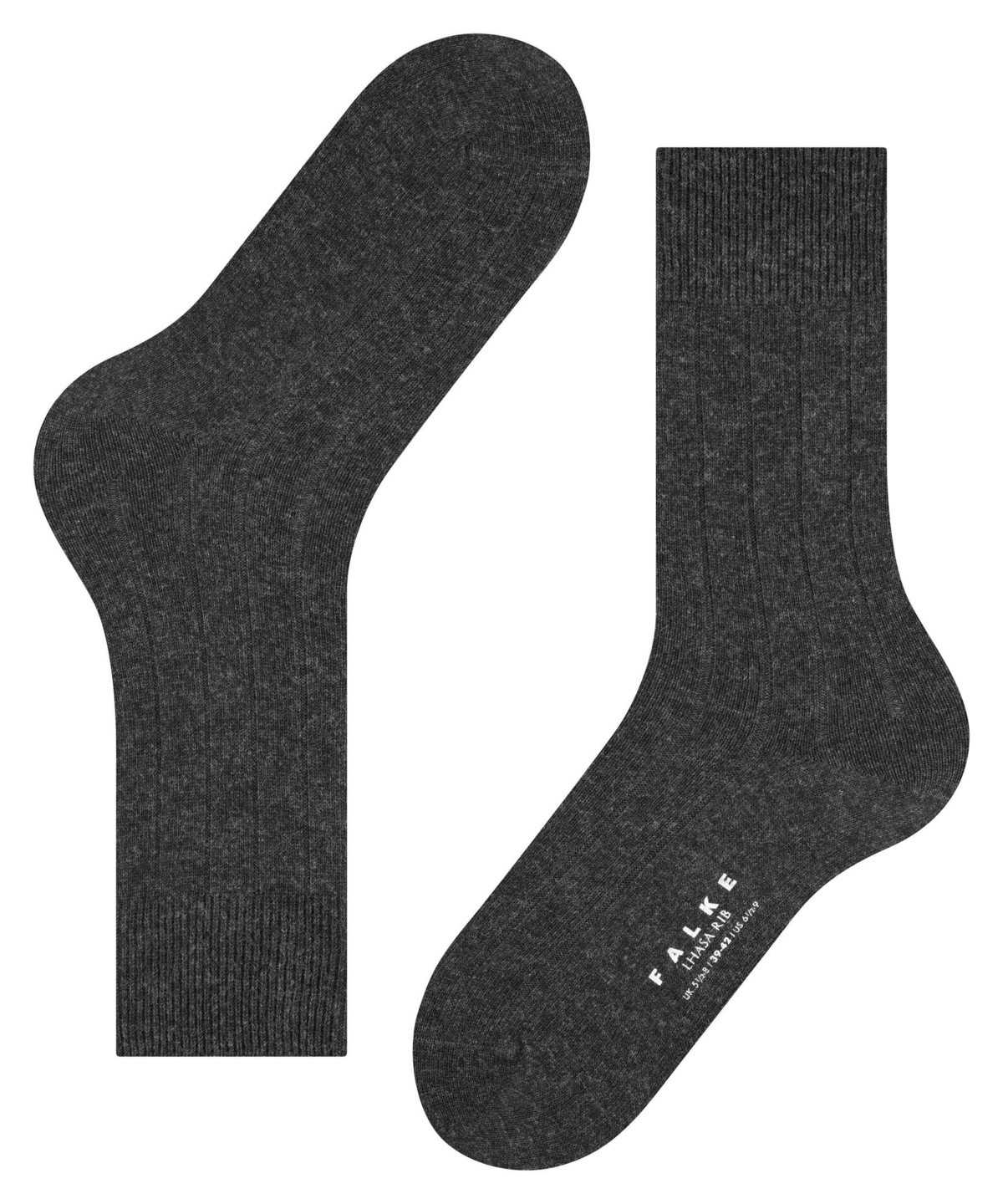 Falke Lhasa Rib Socks Miesten Sukat Harmaat | 56839FMPH