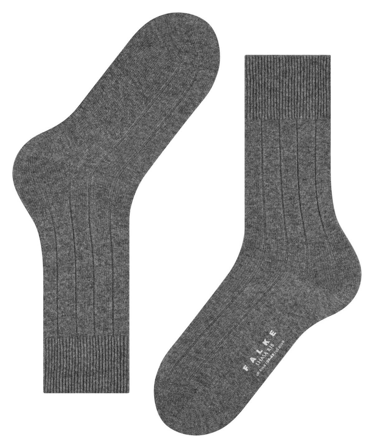 Falke Lhasa Rib Socks Miesten Sukat Harmaat | 40136DJYA