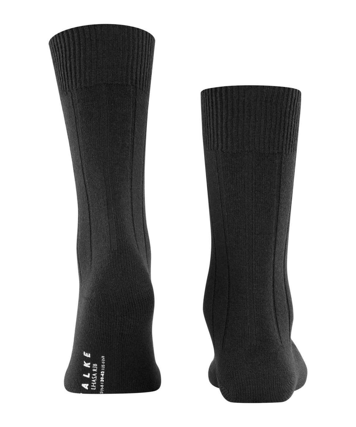 Falke Lhasa Rib Socks Miesten Sukat Mustat | 68201NAUE