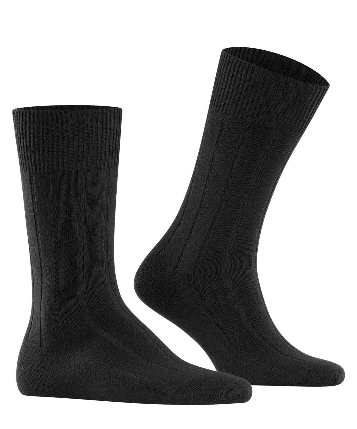 Falke Lhasa Rib Socks Miesten Sukat Mustat | 68201NAUE