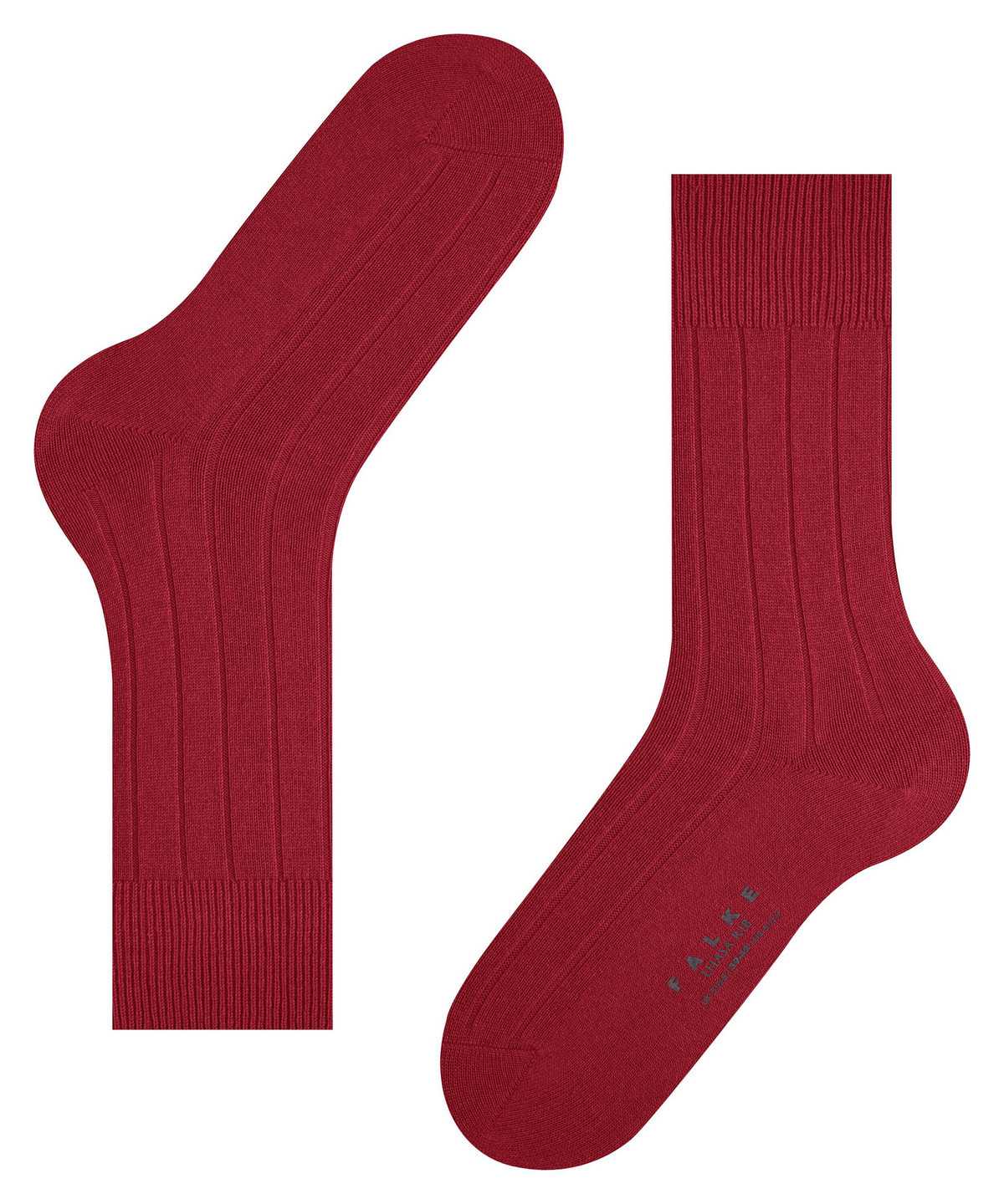 Falke Lhasa Rib Socks Miesten Sukat Punainen | 13407YHLM