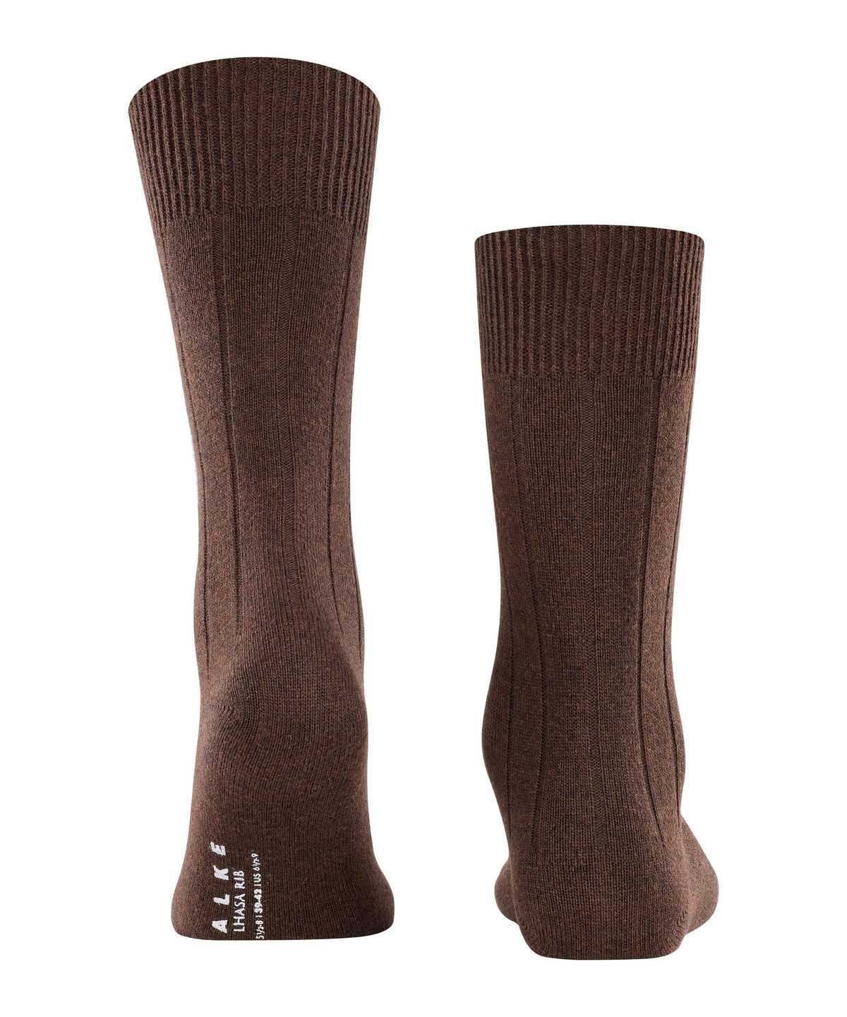 Falke Lhasa Rib Socks Miesten Sukat Ruskea | 45691PQFB