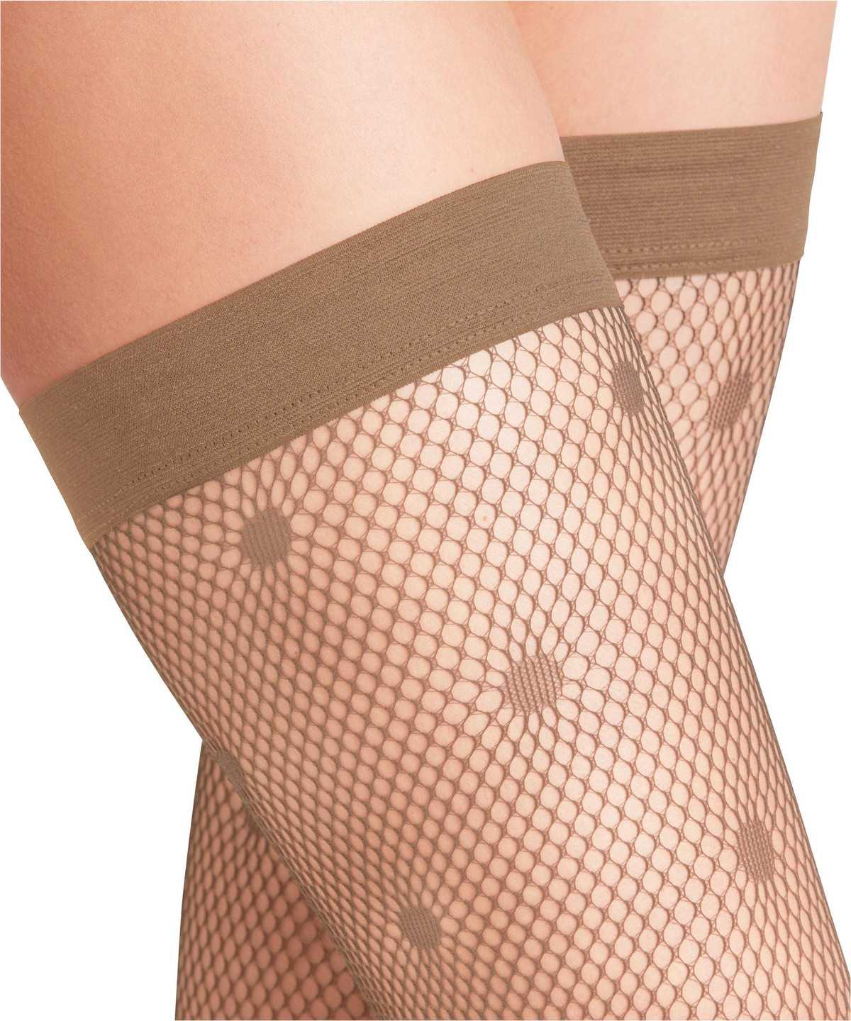 Falke Lingerie Dot Stay-ups Naisten Thigh Highs Beige | 59786KCYT