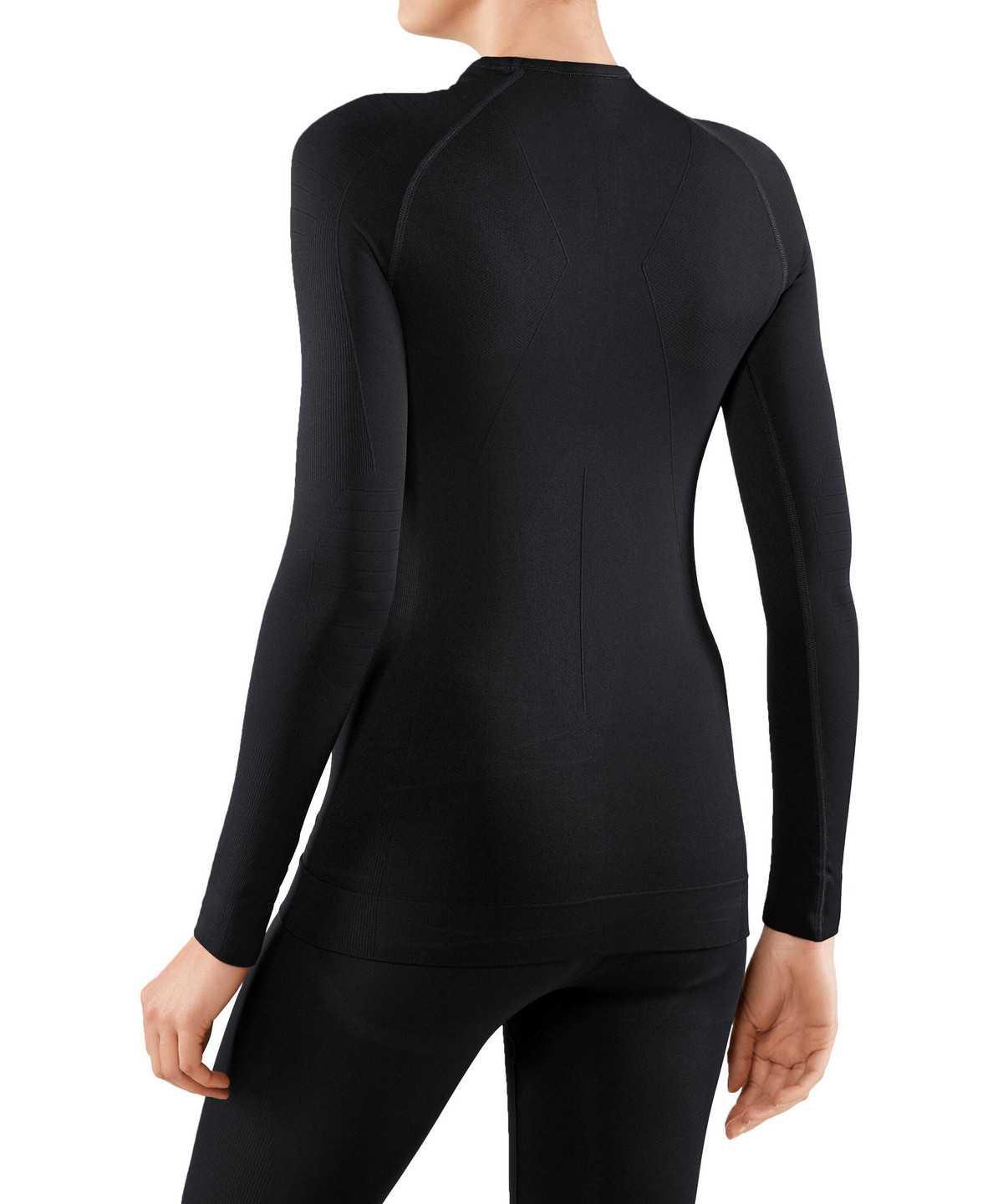 Falke Long sleeve shirt Maximum Warm Naisten Pitkähihainen Paita Mustat | 86927JPFV