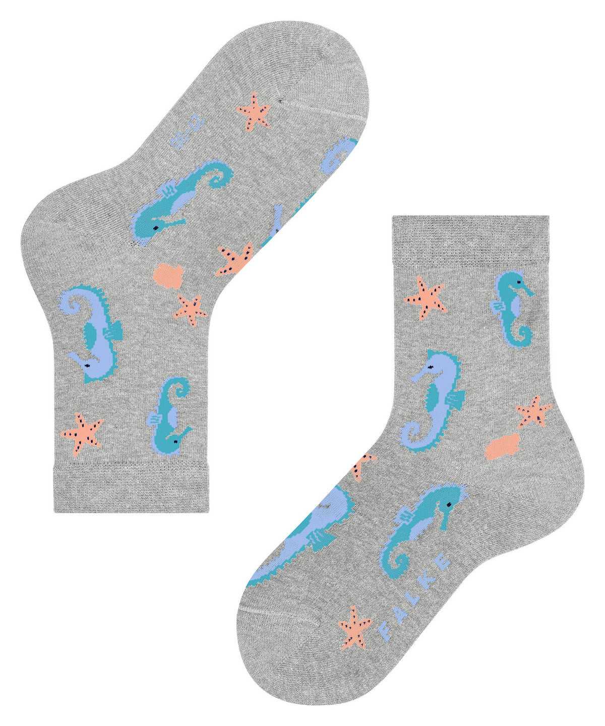 Falke Lovely Seahorses Socks Lasten Sukat Harmaat | 69203FJAQ