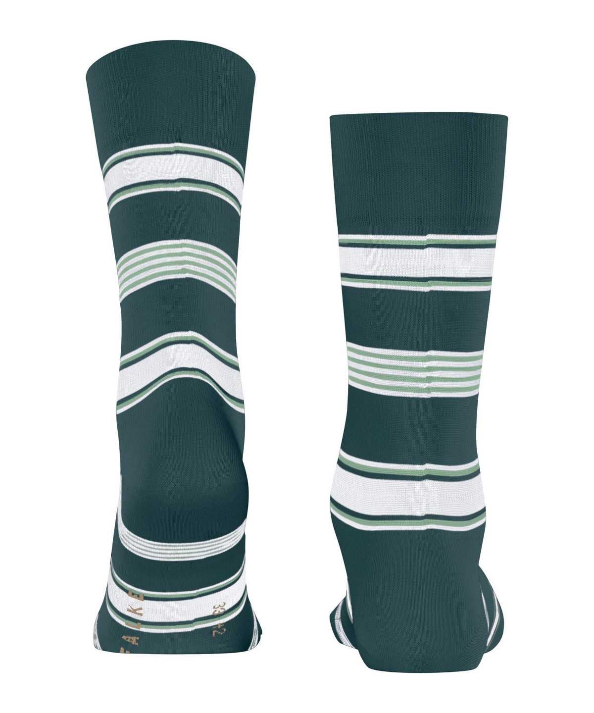 Falke Marina Stripe Socks Miesten Sukat Vihreä | 03715ENDV