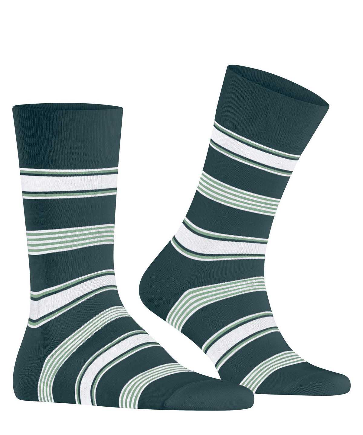 Falke Marina Stripe Socks Miesten Sukat Vihreä | 03715ENDV