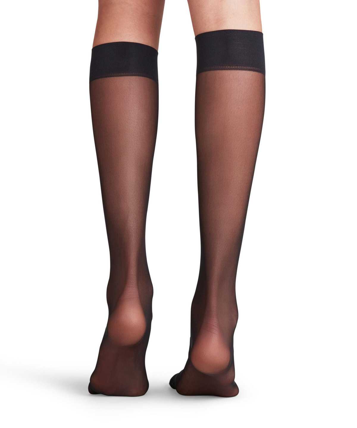 Falke Matt Deluxe 20 DEN Knee-high Socks Naisten Sukat Mustat | 36740DMOB