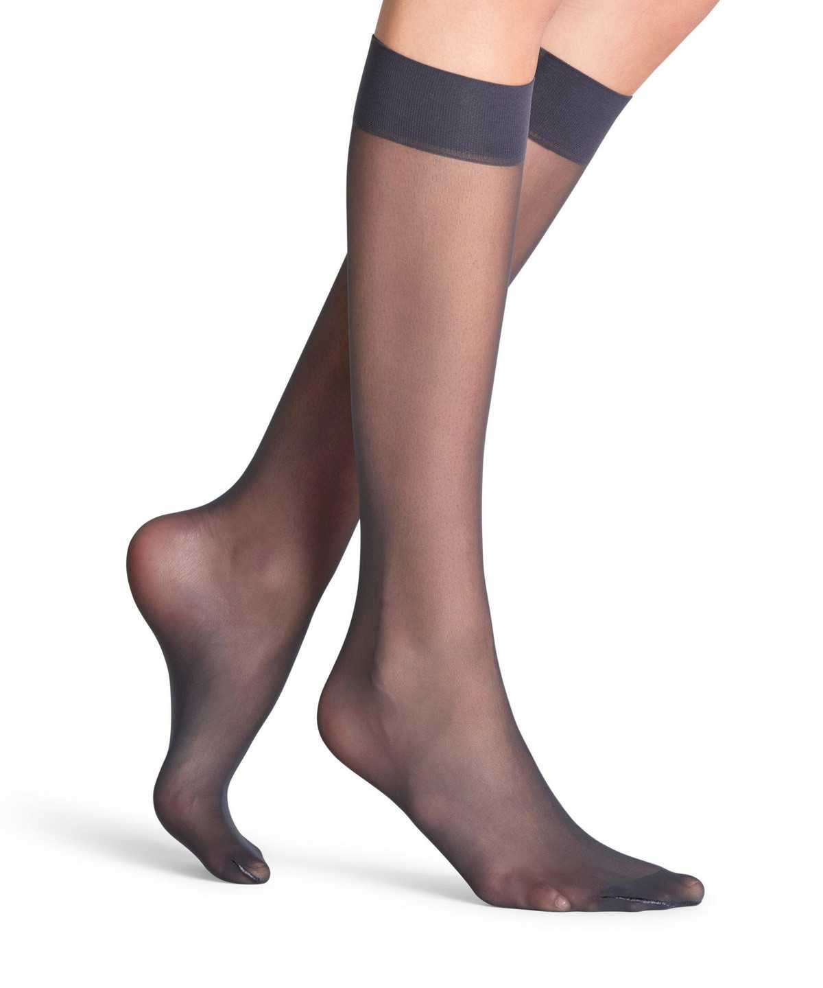 Falke Matt Deluxe 20 DEN Knee-high Socks Naisten Sukat Harmaat | 58249PYDZ