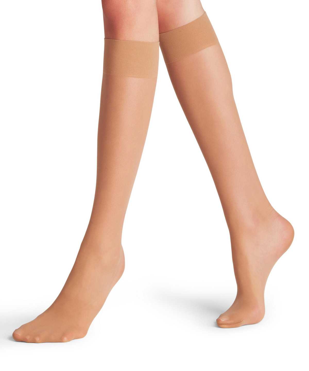 Falke Matt Deluxe 20 DEN Knee-high Socks Naisten Sukat Ruskea | 12870ZUOM