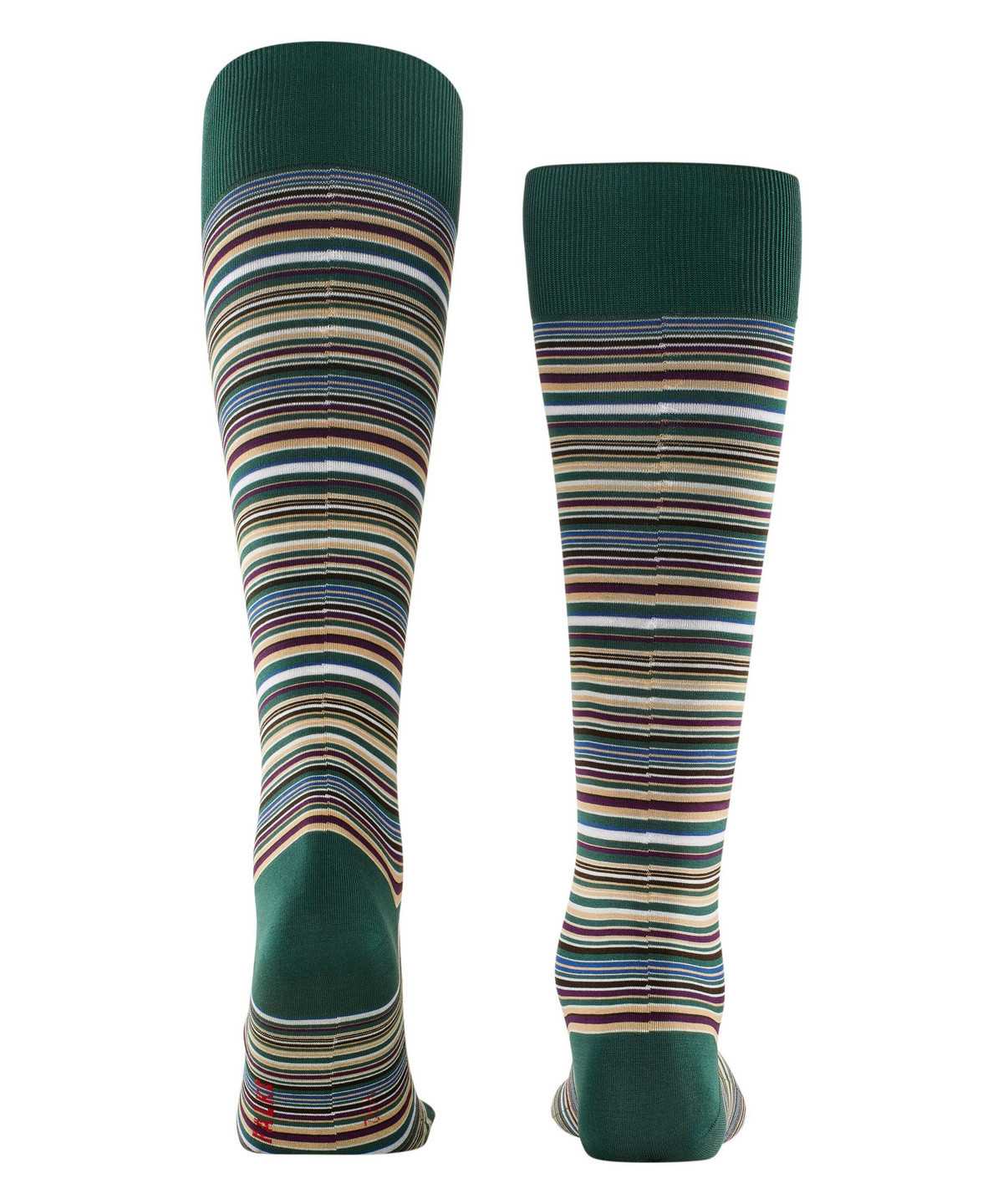 Falke Microblock Knee-high Socks Miesten Sukat Vihreä | 34986XRPE