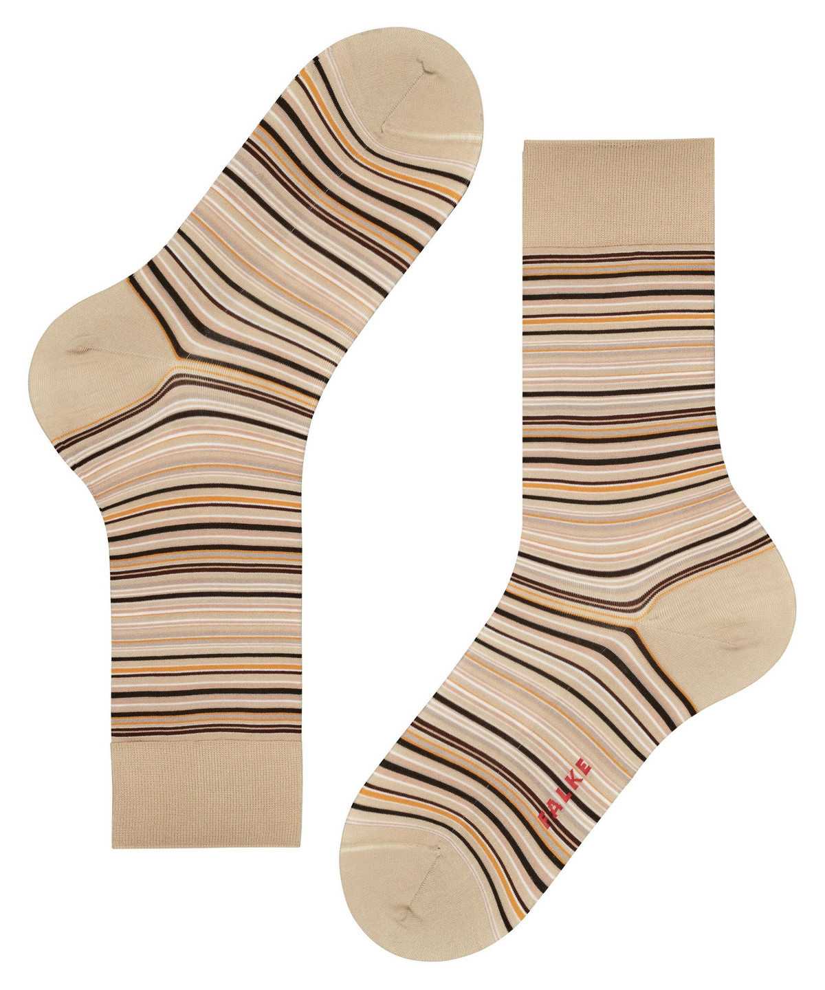 Falke Microblock Socks Miesten Sukat Beige | 83417HOKQ