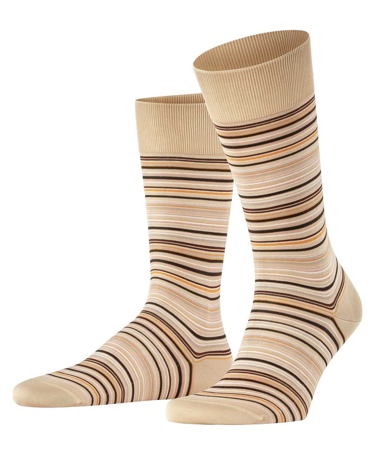 Falke Microblock Socks Miesten Sukat Beige | 83417HOKQ