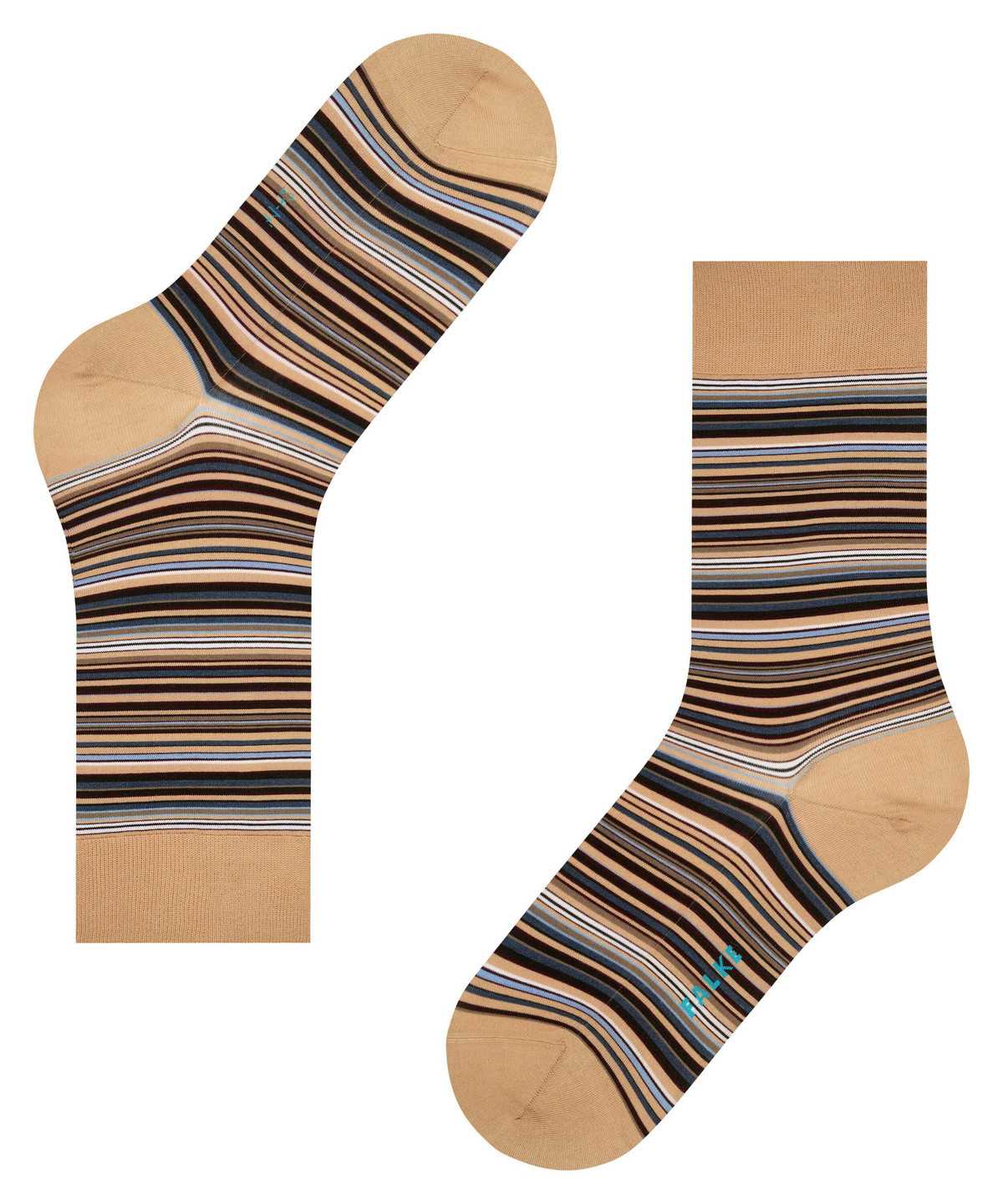 Falke Microblock Socks Miesten Sukat Beige | 40371OIFK