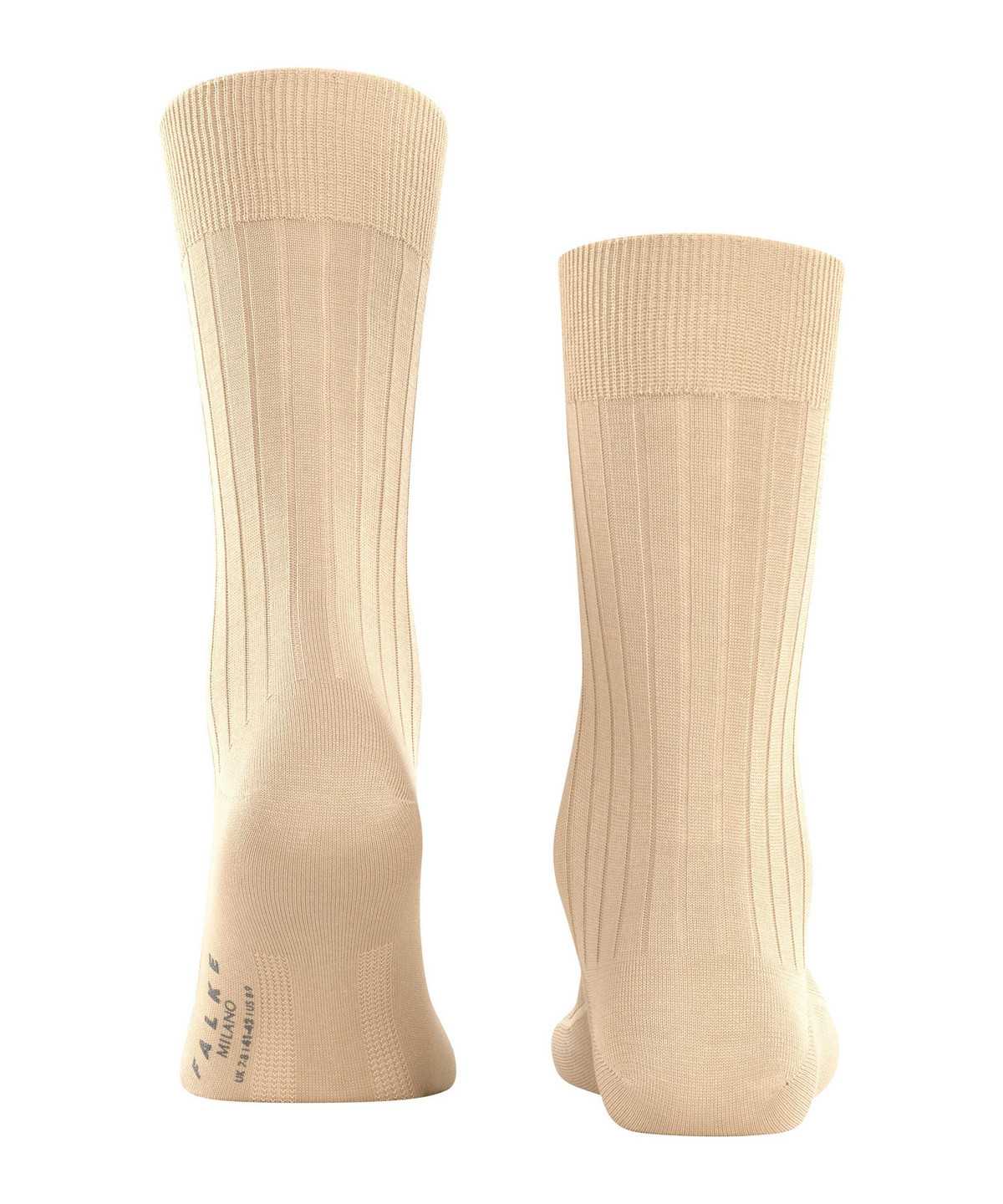 Falke Milano Socks Miesten Sukat Beige | 73159HOMZ