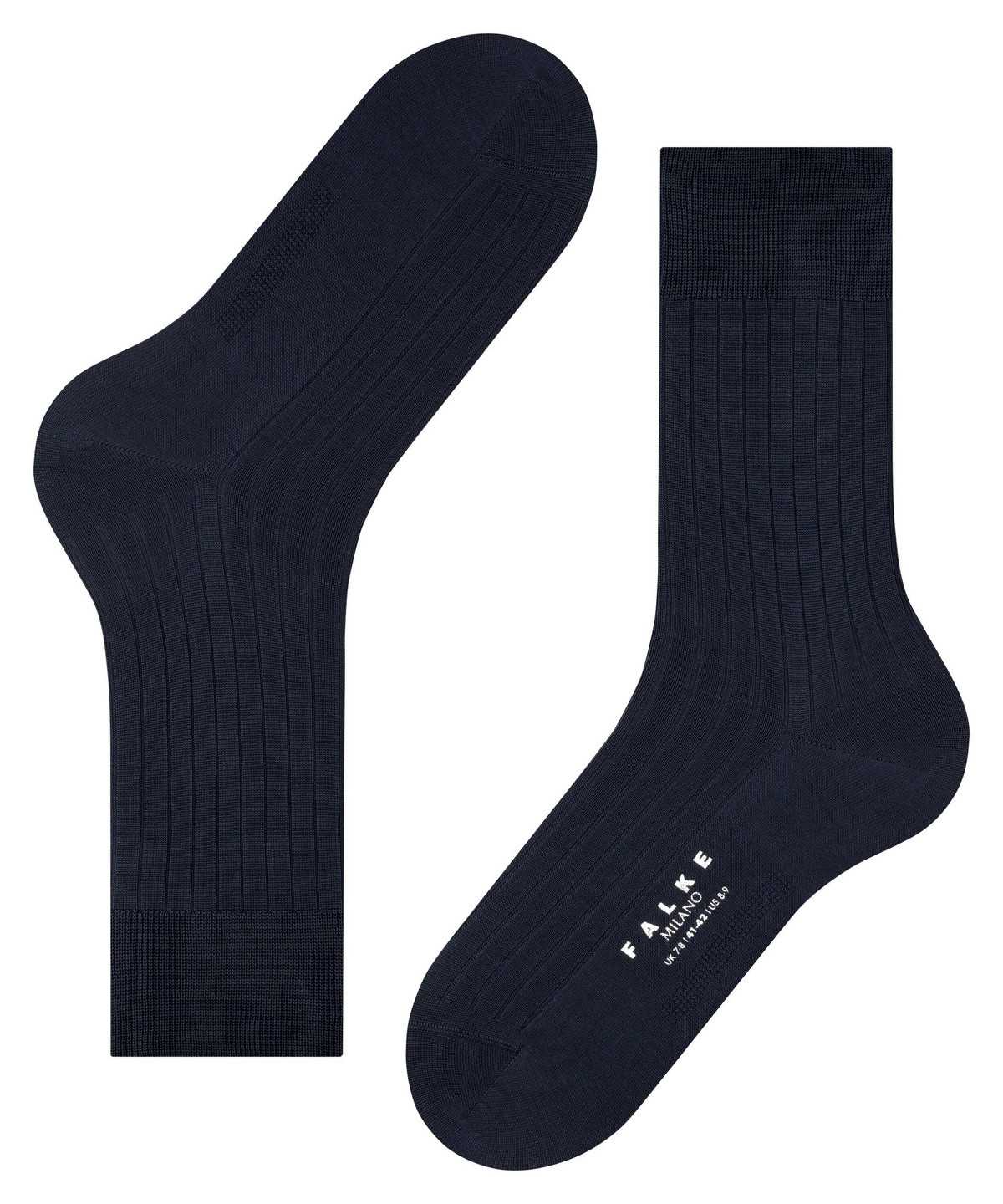 Falke Milano Socks Miesten Sukat Sininen | 67203BMQY