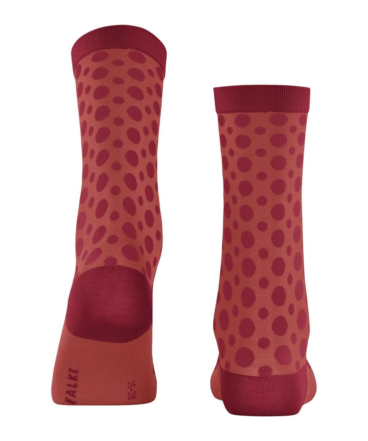 Falke Mirage Dot Socks Naisten Sukat Punainen | 26531UOVN