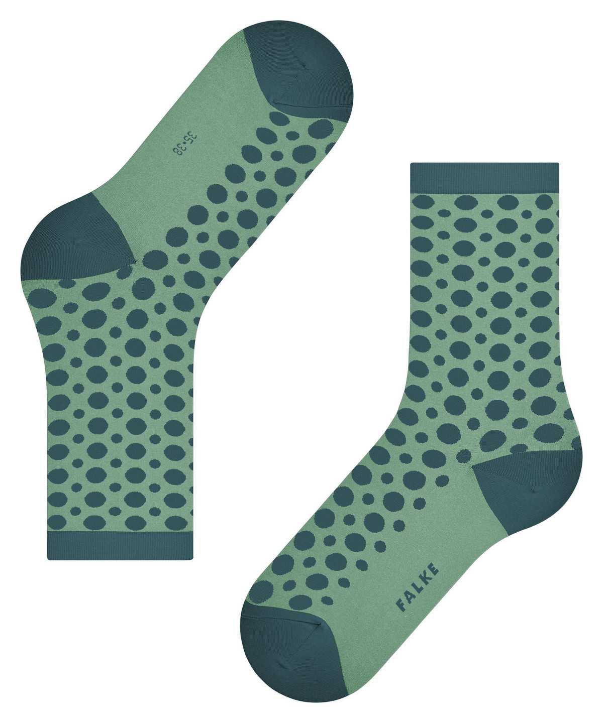 Falke Mirage Dot Socks Naisten Sukat Vihreä | 61053ASFP