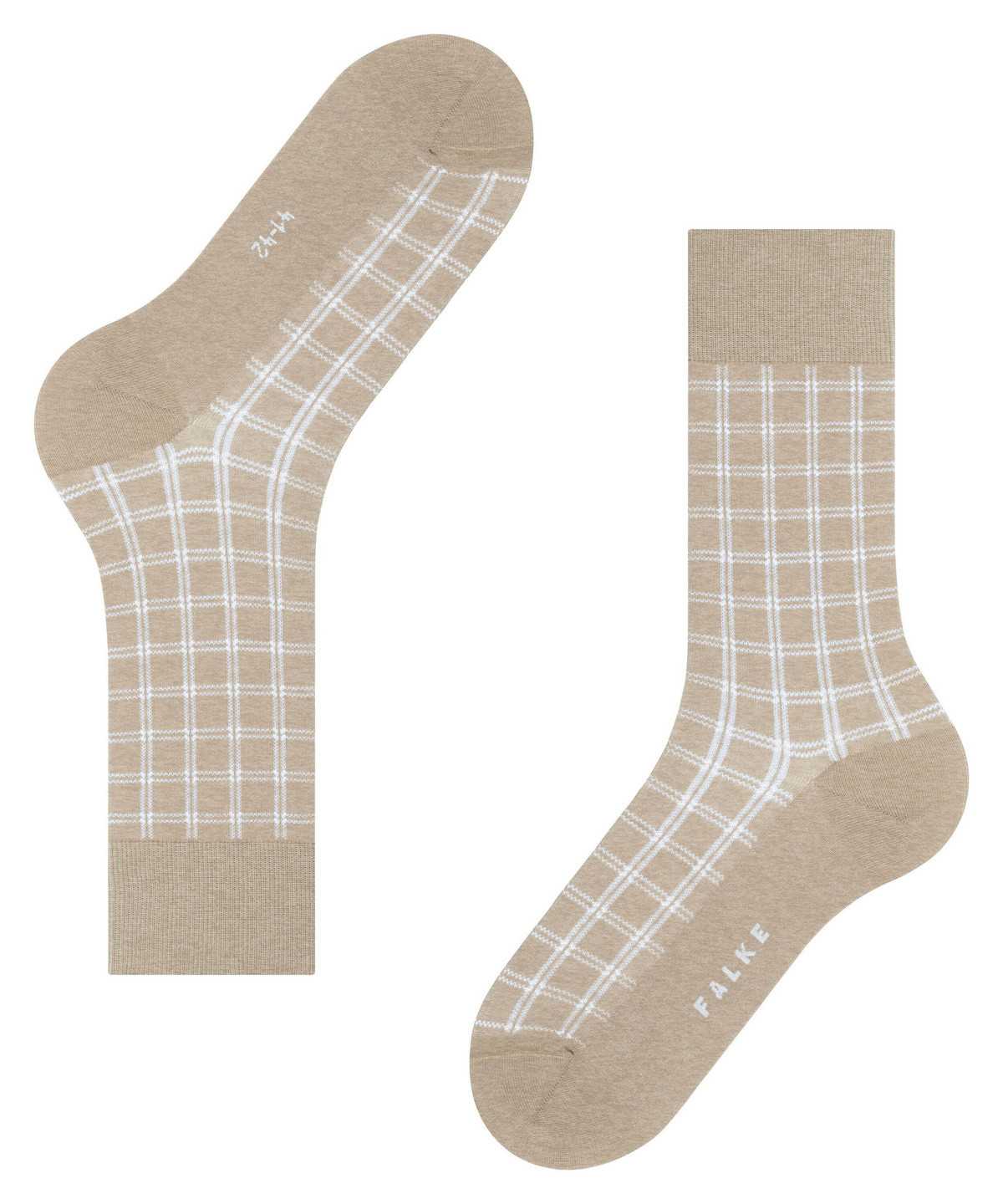 Falke Modern Tailor Socks Miesten Sukat Beige | 70234TSPJ