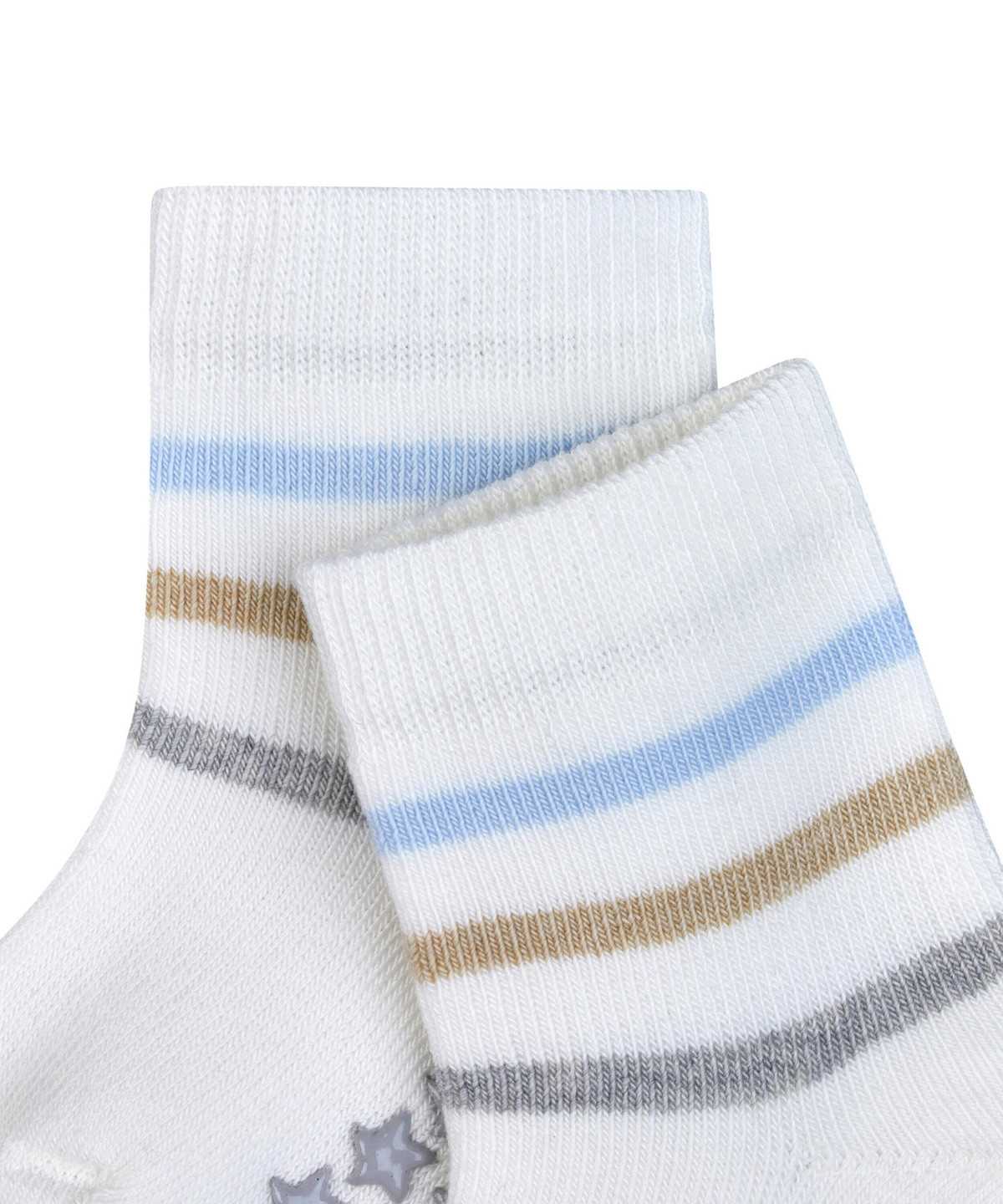 Falke Multi Stripe House socks Vauvan Sukat Valkoinen | 03561ETSO