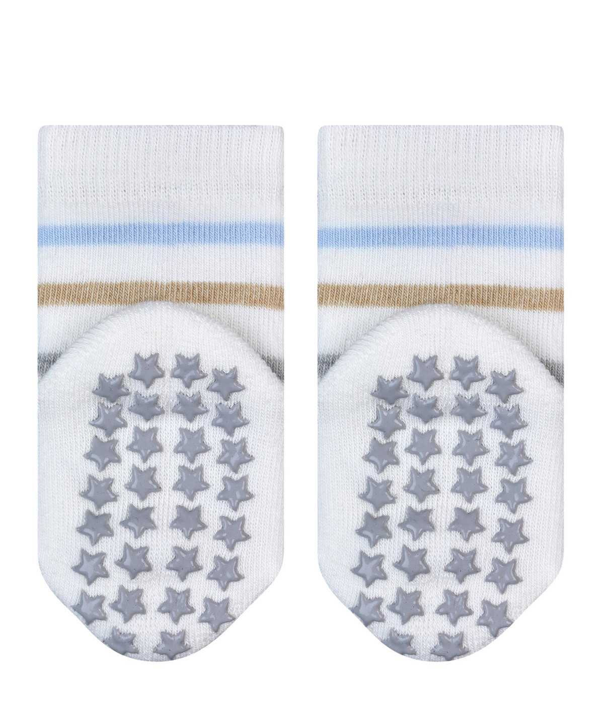 Falke Multi Stripe House socks Vauvan Sukat Valkoinen | 03561ETSO