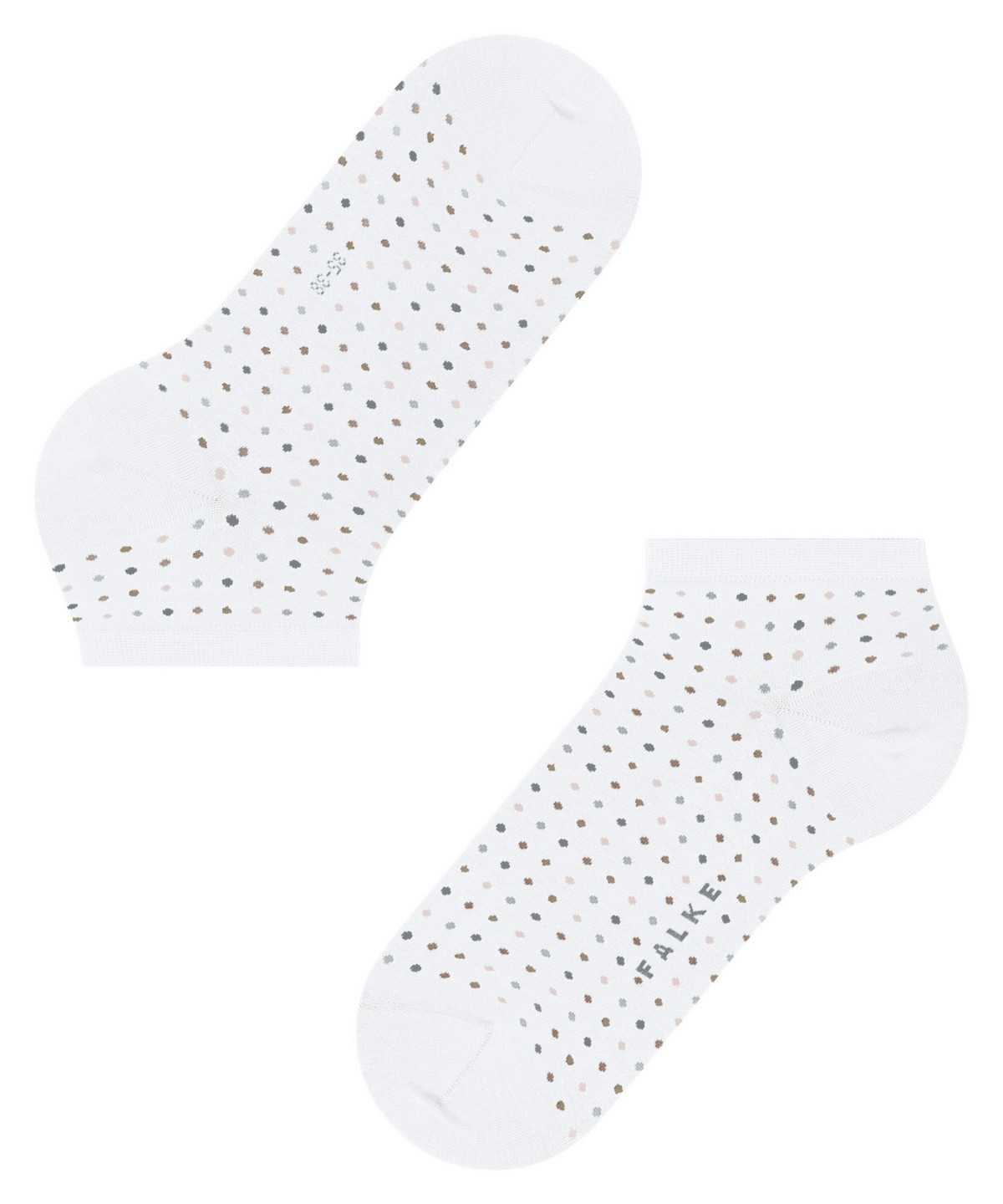 Falke Multispot Sneaker socks Naisten Sukat Valkoinen | 70249KEWZ