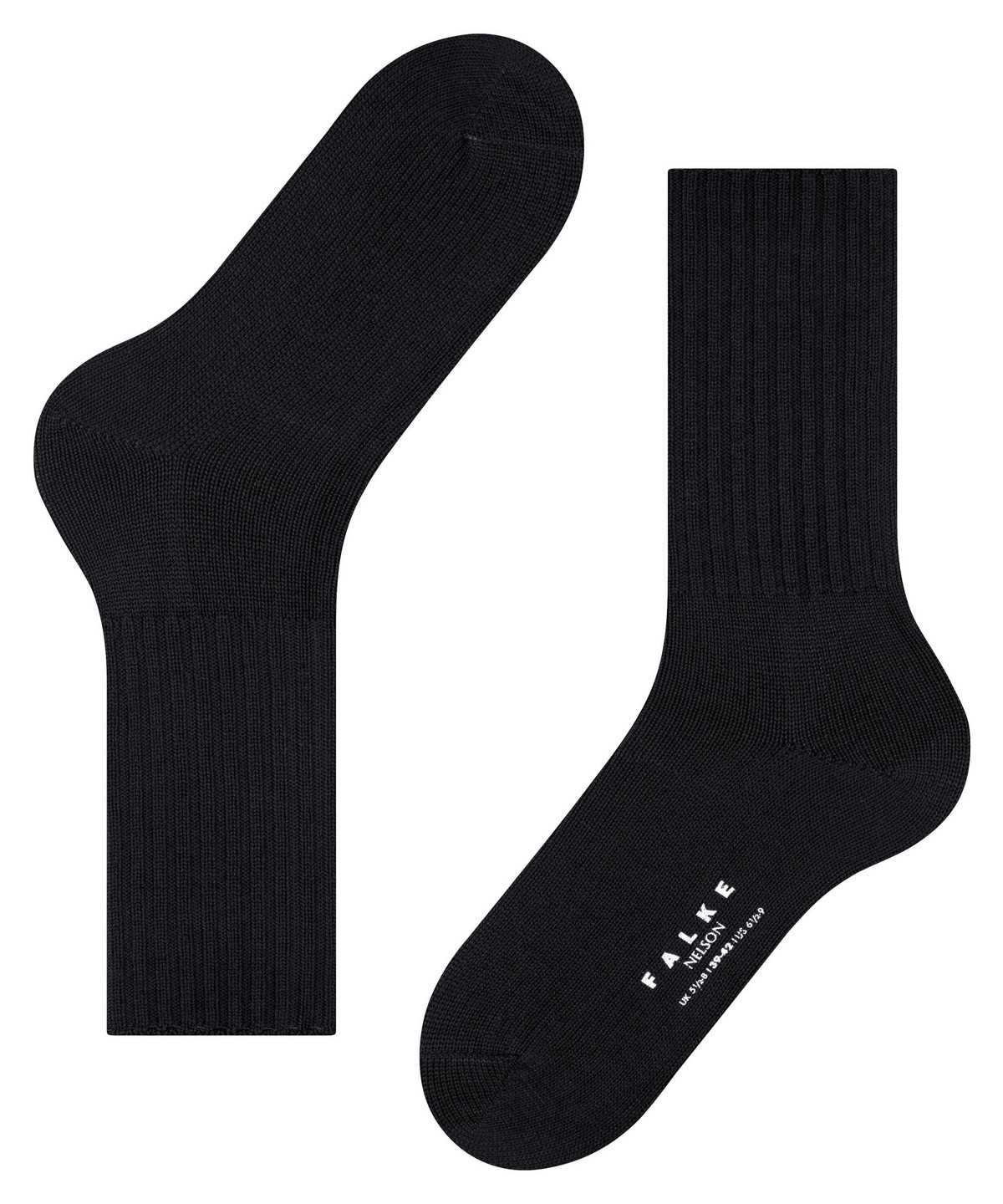 Falke Nelson Boot socks Miesten Sukat Mustat | 21530SKJG