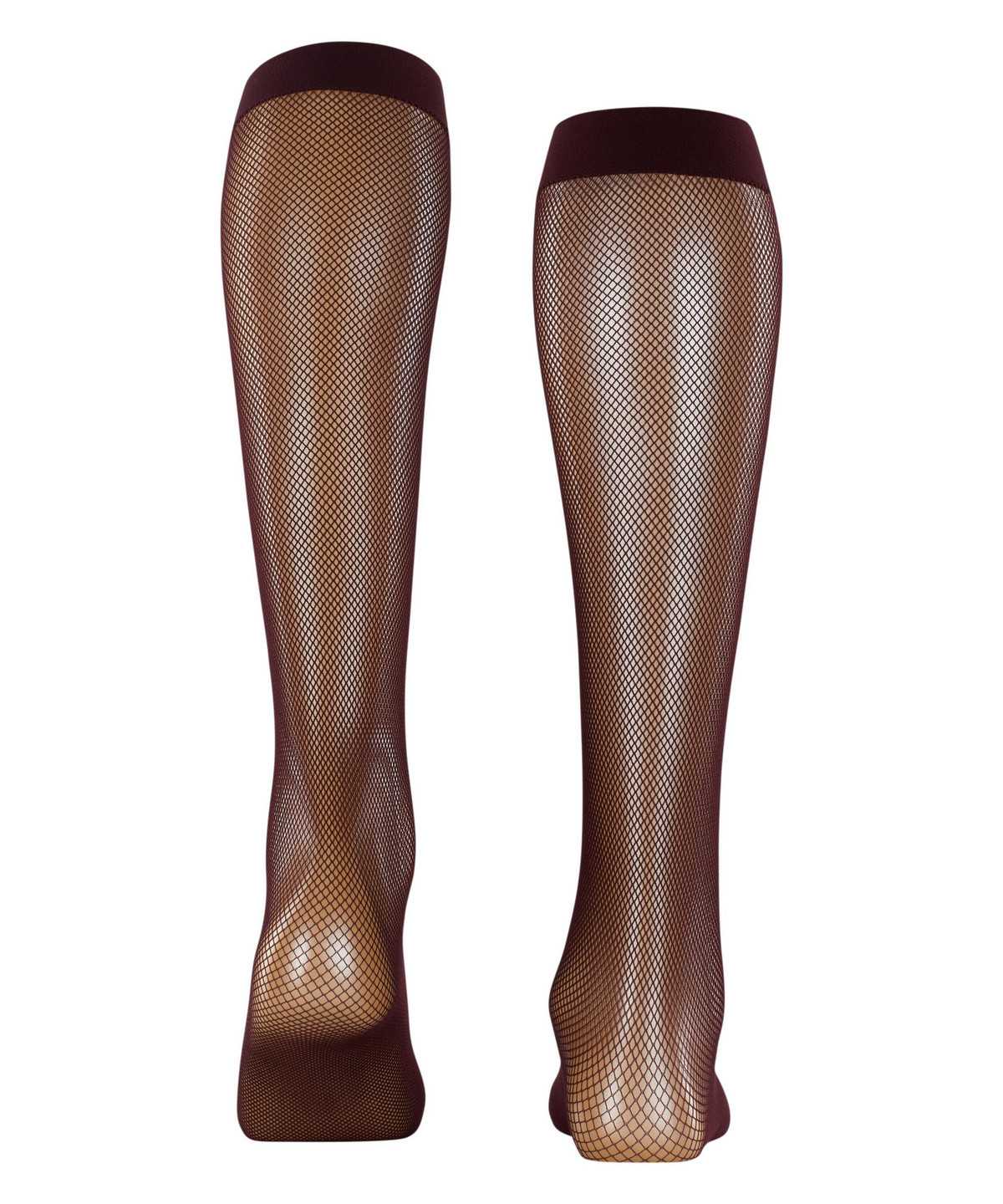 Falke Net Knee-high Socks Naisten Sukat Punainen | 28035QDZN