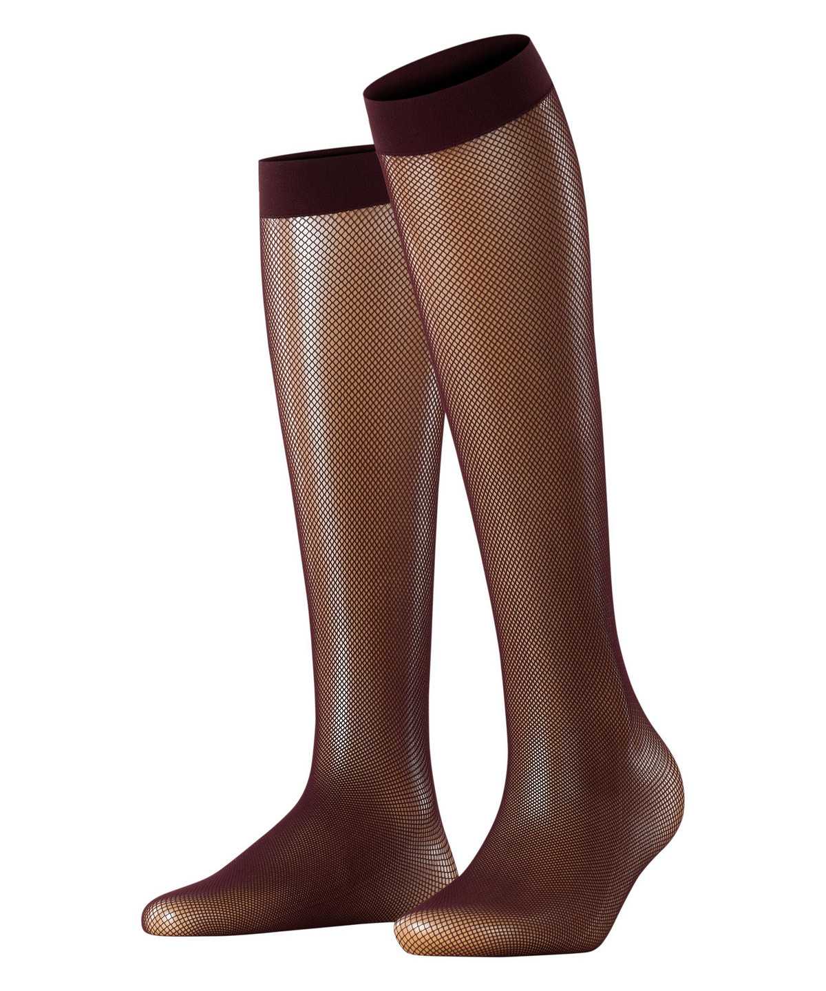 Falke Net Knee-high Socks Naisten Sukat Punainen | 28035QDZN