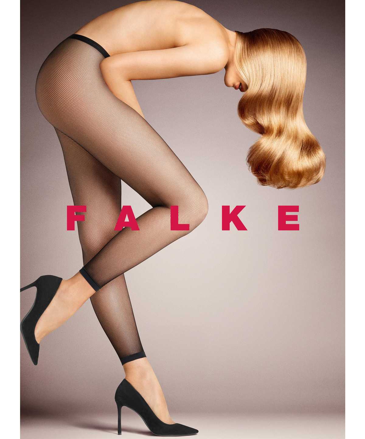 Falke Net Leggings Naisten Leggings Mustat | 42938MHGB