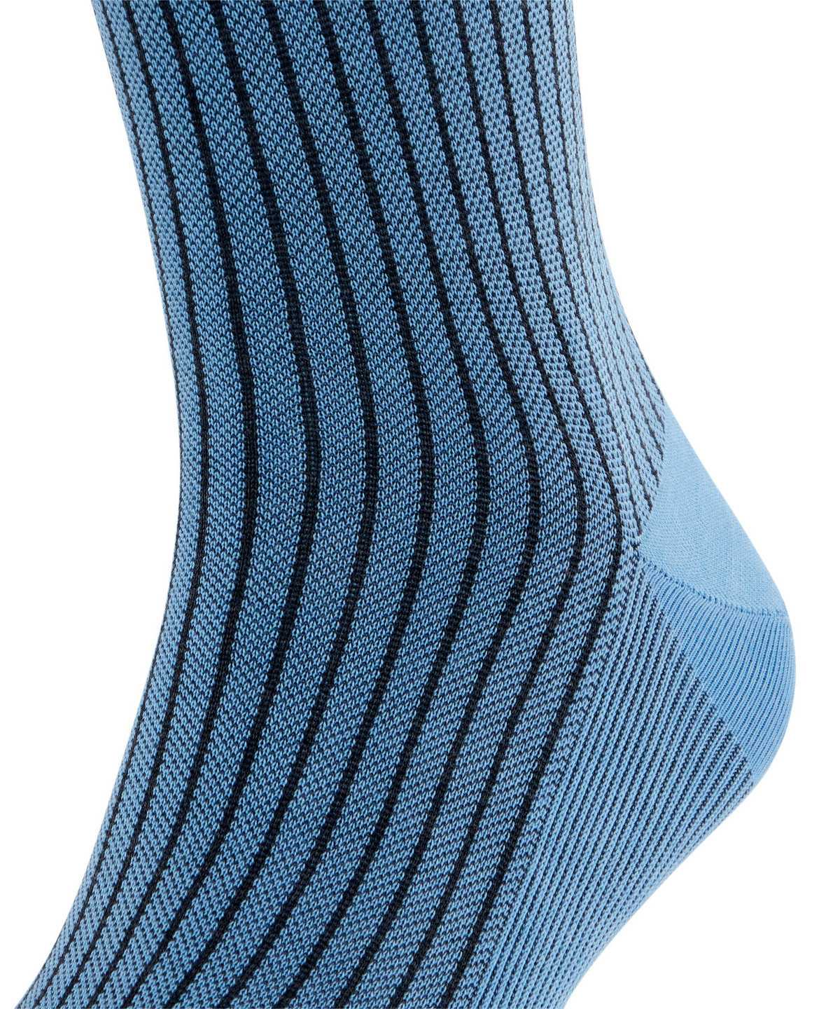 Falke Oxford Stripe Knee-high Socks Miesten Sukat Sininen | 39520ZUVP