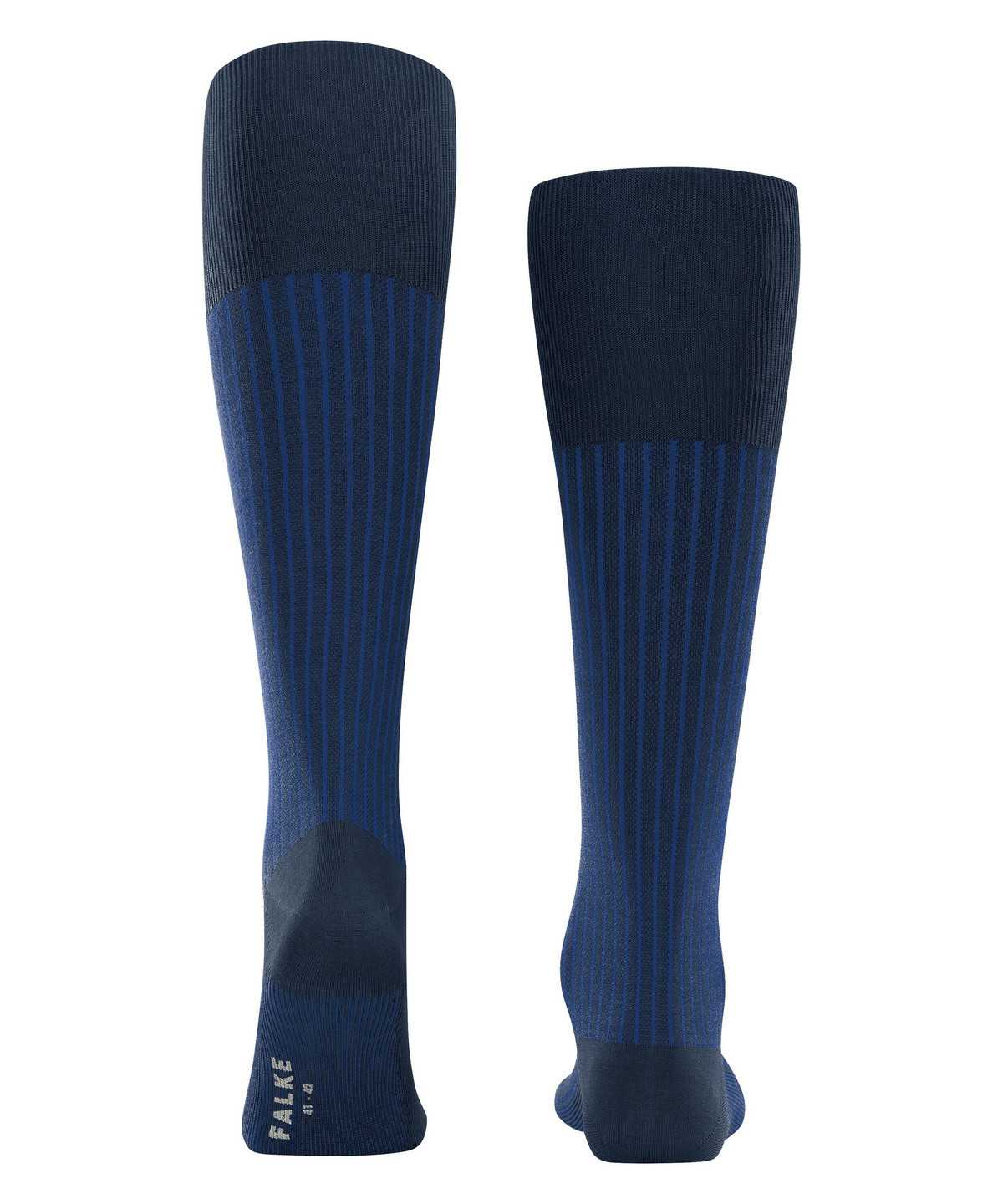 Falke Oxford Stripe Knee-high Socks Miesten Sukat Sininen | 12368AZFX