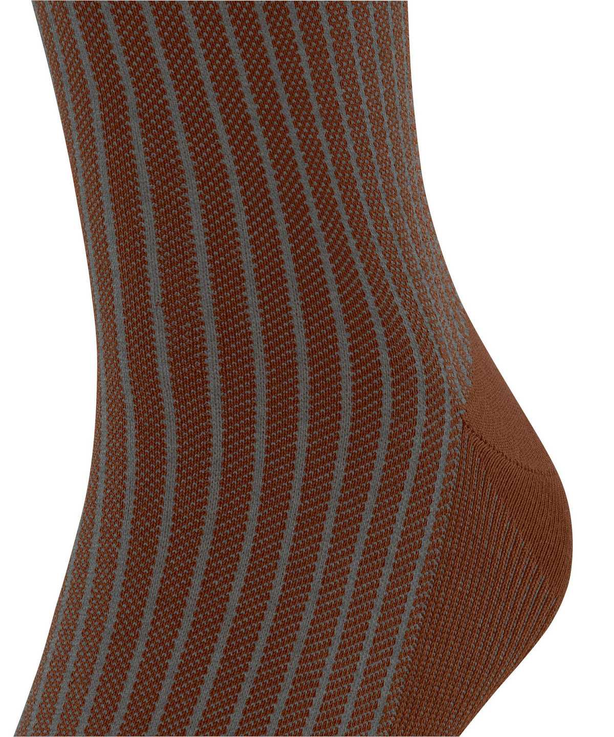 Falke Oxford Stripe Knee-high Socks Miesten Sukat Ruskea | 61309IAPF