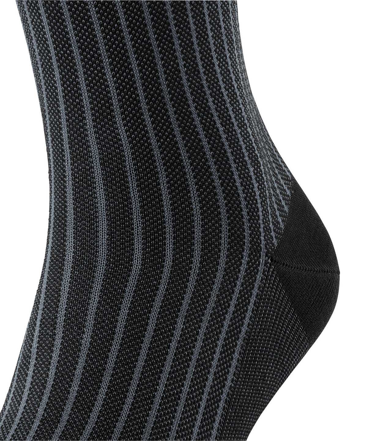 Falke Oxford Stripe Socks Miesten Sukat Mustat | 01394LHMO