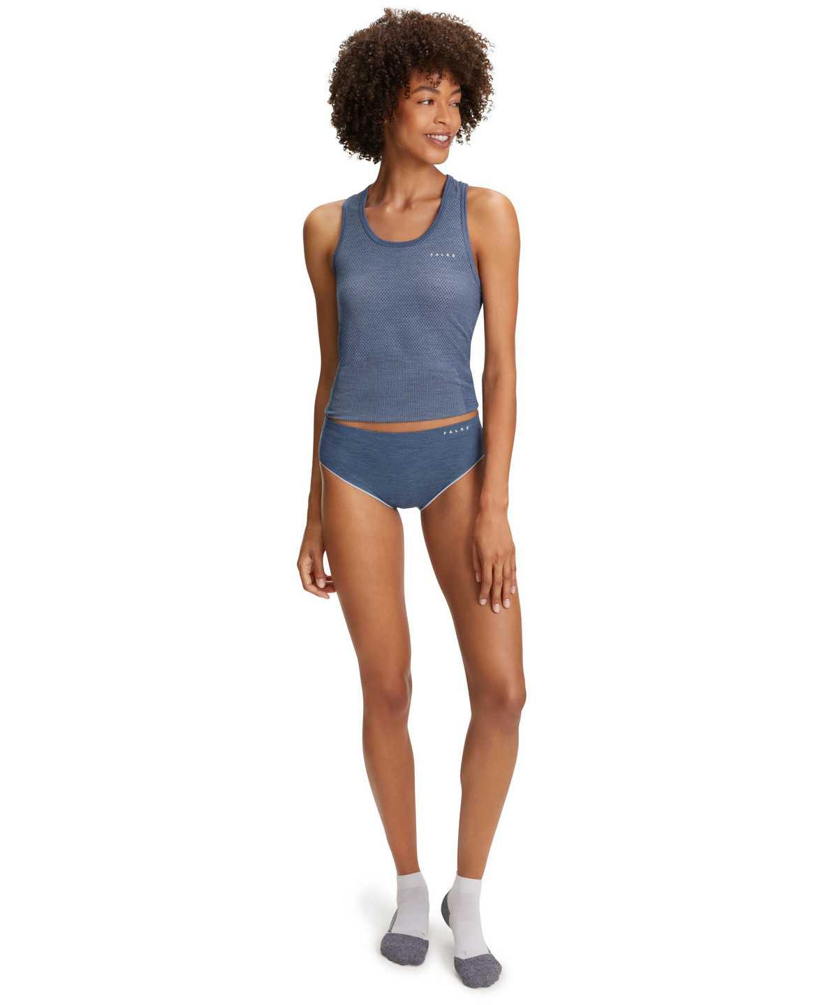 Falke Panty Wool-Tech Light Naisten Alusvaatteet Sininen | 34179AQZY