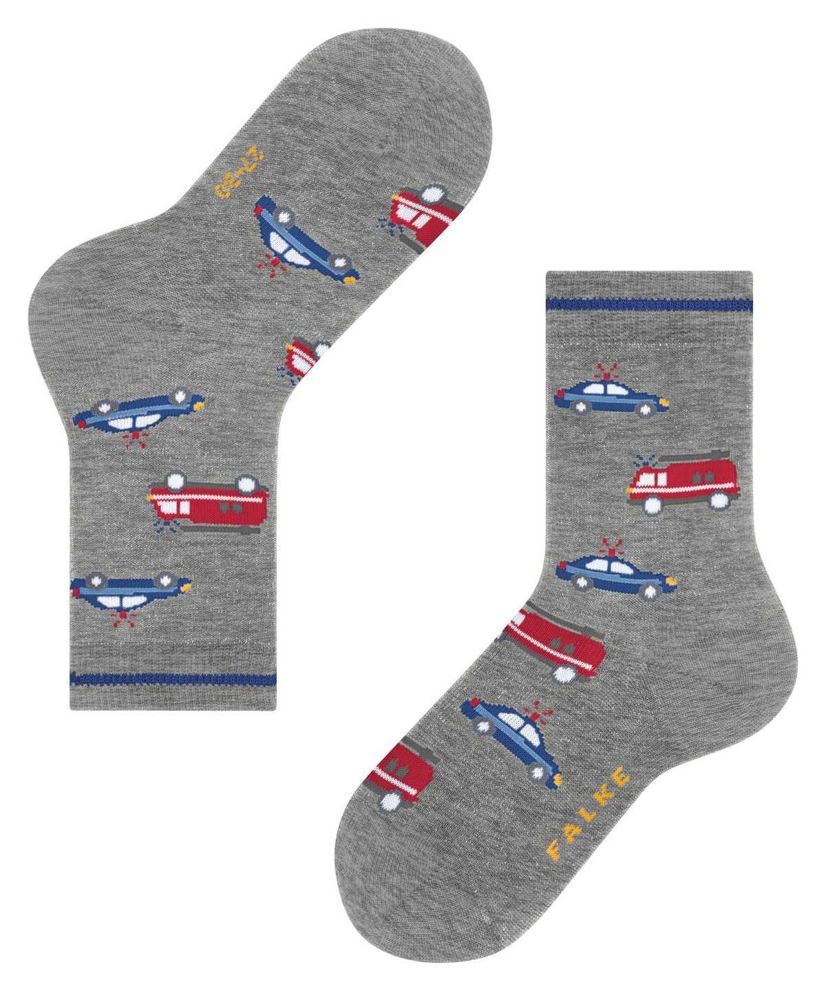 Falke Police and Fire Cars Socks Lasten Sukat Harmaat | 43018YFJQ