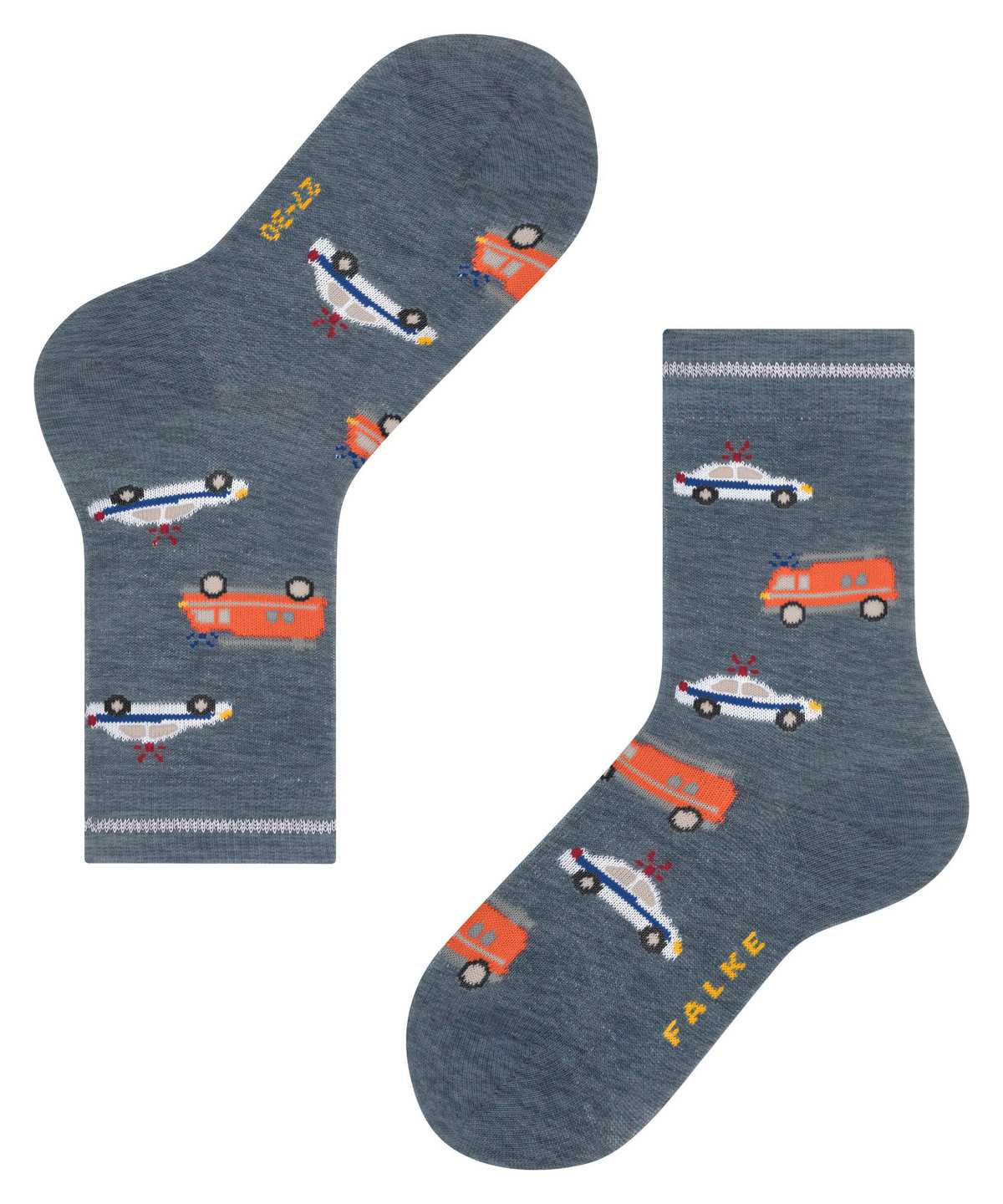 Falke Police and Fire Cars Socks Lasten Sukat Sininen | 87249WVHF