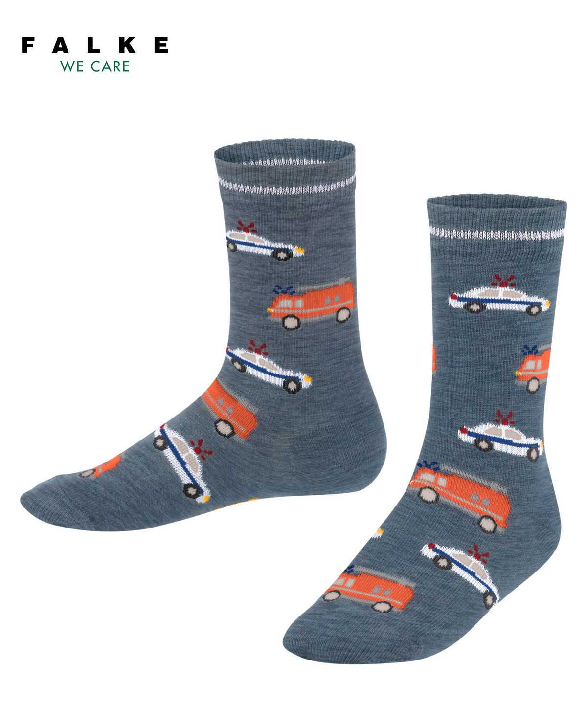 Falke Police and Fire Cars Socks Lasten Sukat Sininen | 87249WVHF