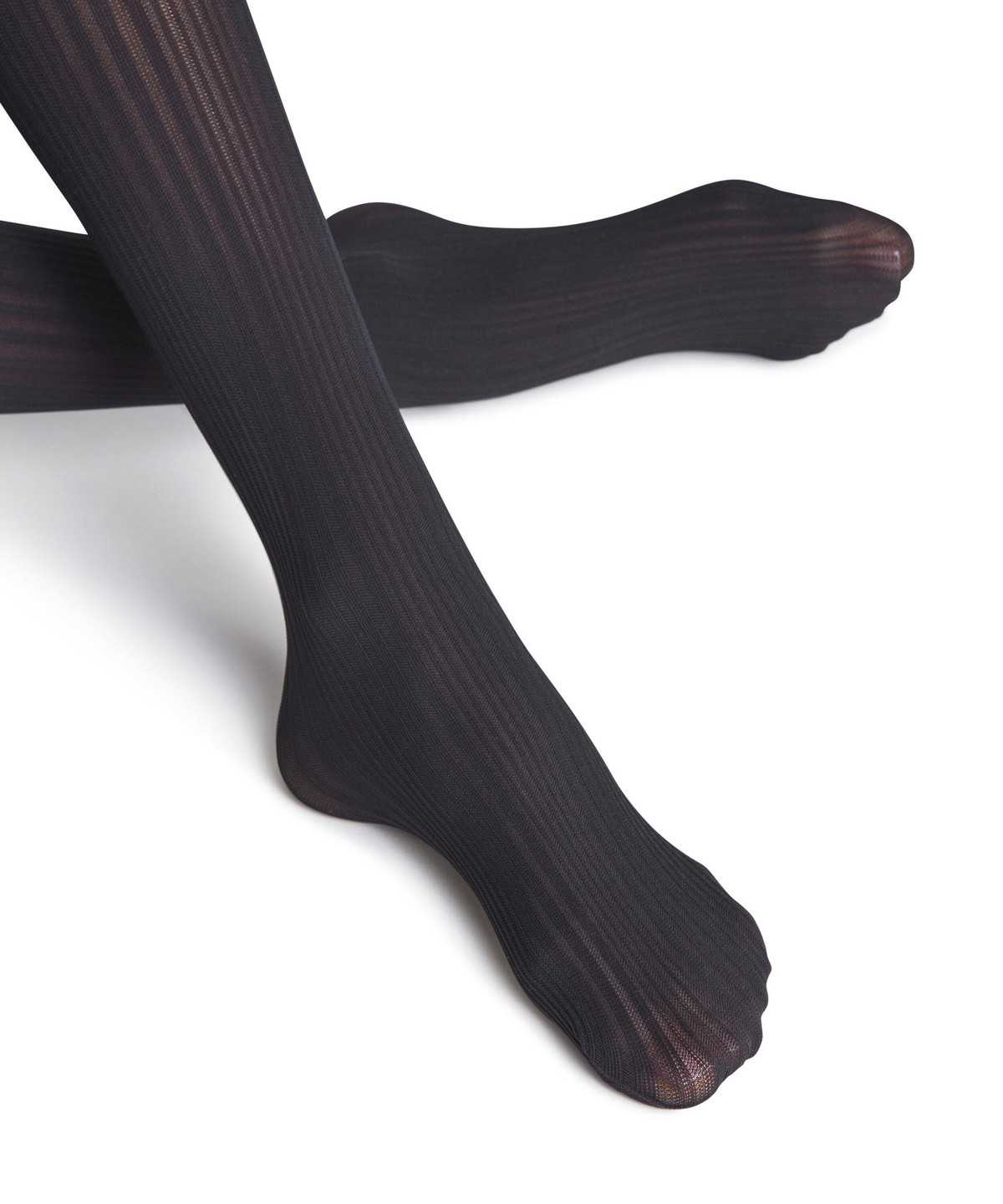 Falke Prime Rib 60 DEN Tights Naisten Tights Mustat | 81645MDZW