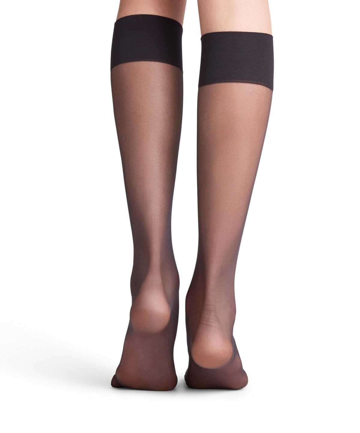 Falke Pure Matt 20 DEN Knee-high Socks Naisten Sukat Mustat | 83209KNDT