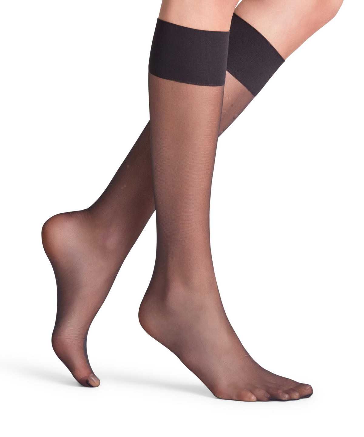 Falke Pure Matt 20 DEN Knee-high Socks Naisten Sukat Mustat | 83209KNDT