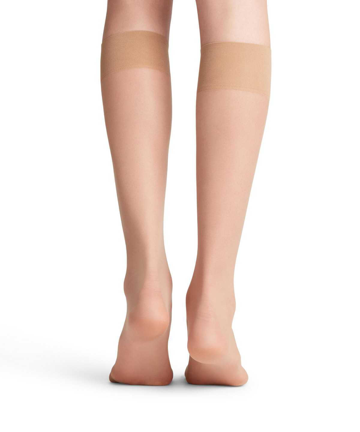 Falke Pure Matt 20 DEN Knee-high Socks Naisten Sukat Beige | 48795VGTS