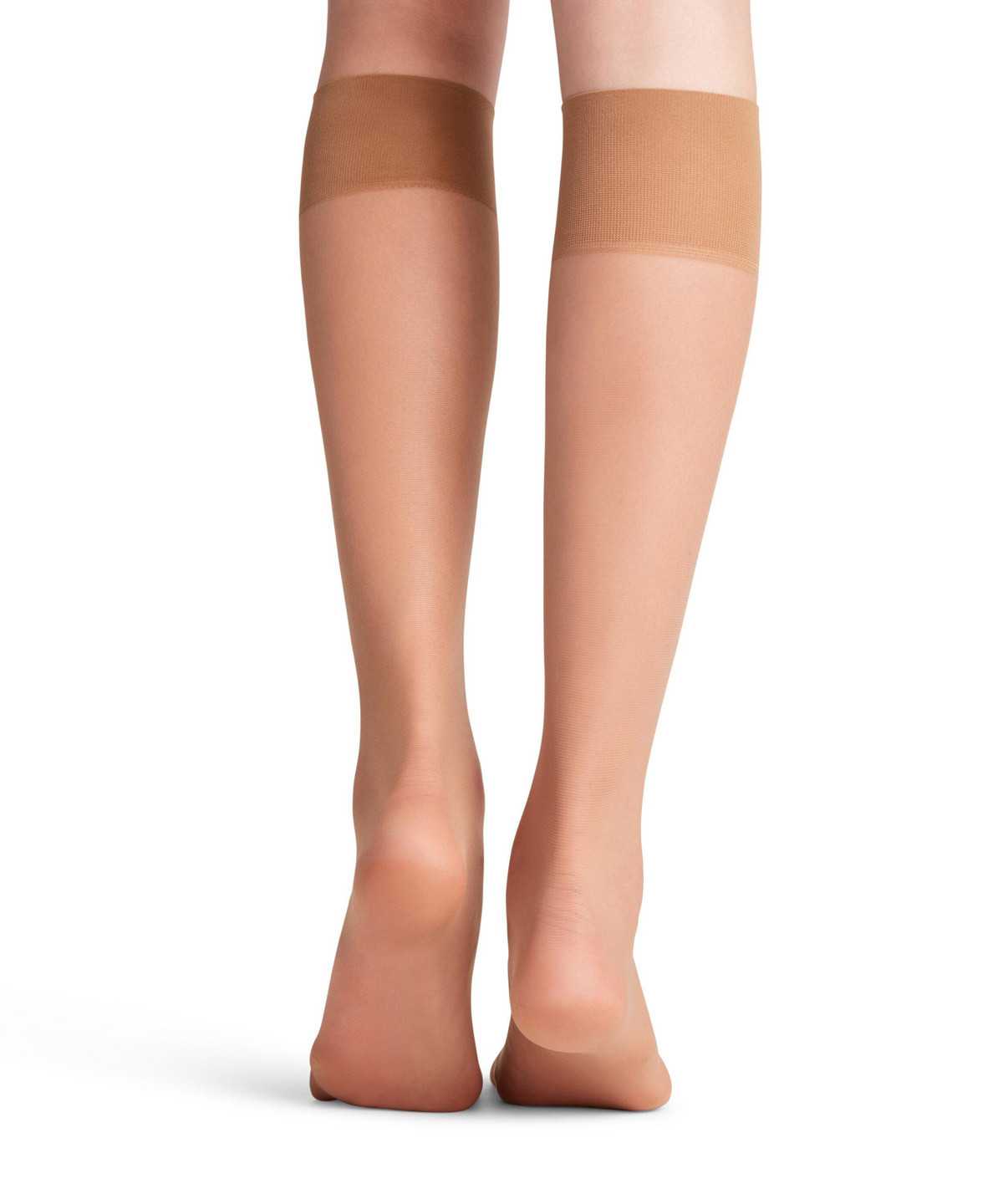 Falke Pure Matt 20 DEN Knee-high Socks Naisten Sukat Beige | 27589HPYI