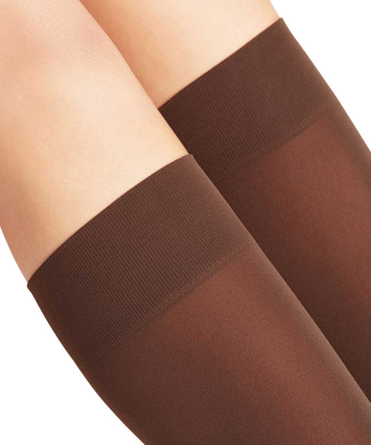 Falke Pure Matt 50 DEN Knee-high Socks Naisten Sukat Ruskea | 03815VCFG