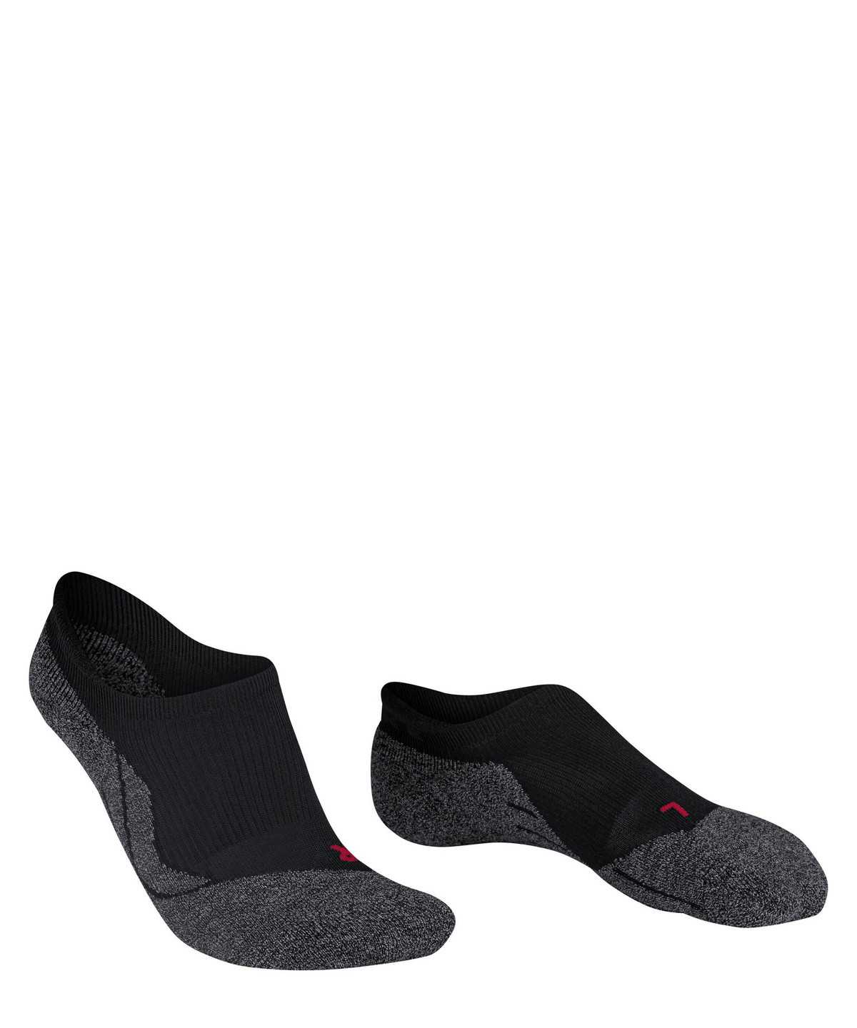 Falke RU3 Comfort Invisible Running Invisibles Naisten Sports Socks Mustat | 45739FVAC