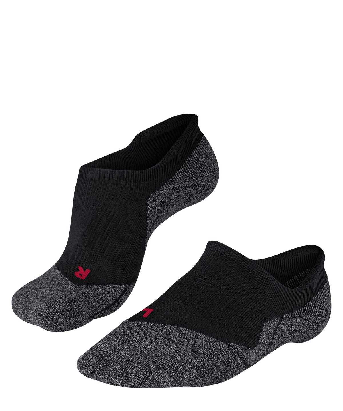 Falke RU3 Comfort Invisible Running Invisibles Naisten Sports Socks Mustat | 45739FVAC